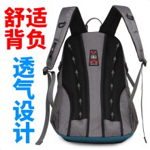施维茨十字背包男士双肩包女韩版双肩旅行包中学生书包休闲电脑包